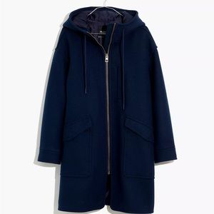 XS Brand new Lynnford coat in insuluxe fabric. Madewell
